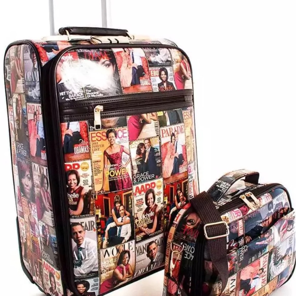 OBAMA 2Piece Luggage Set 🦋NWT COLOR